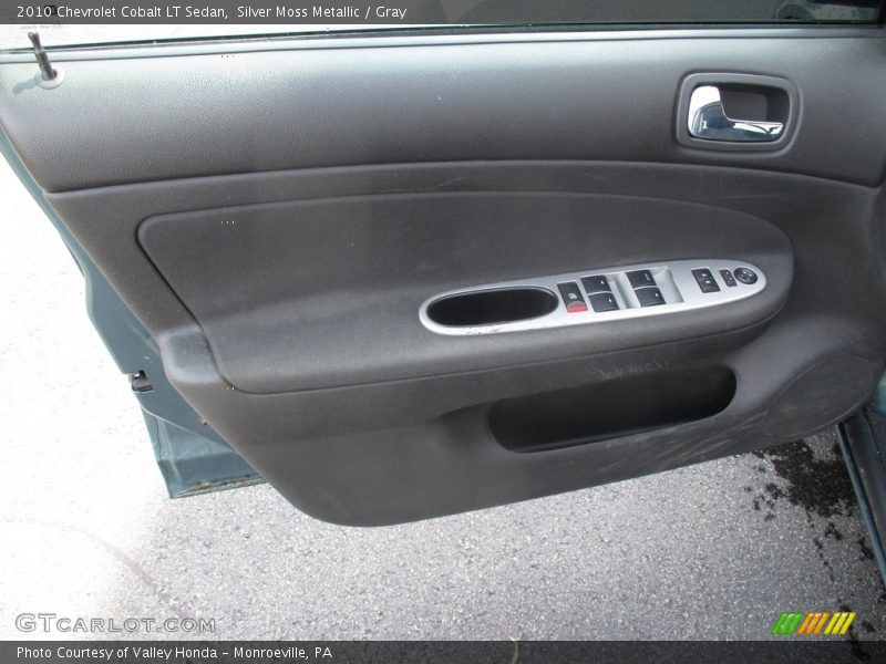 Silver Moss Metallic / Gray 2010 Chevrolet Cobalt LT Sedan