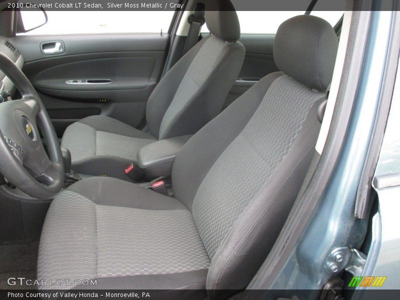 Silver Moss Metallic / Gray 2010 Chevrolet Cobalt LT Sedan