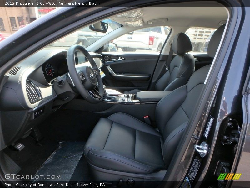 Front Seat of 2019 Stinger 2.0L AWD