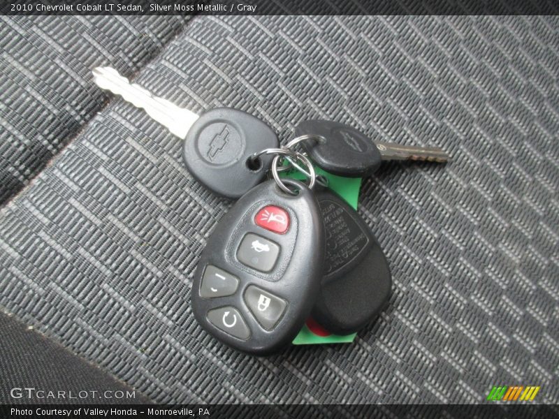 Silver Moss Metallic / Gray 2010 Chevrolet Cobalt LT Sedan