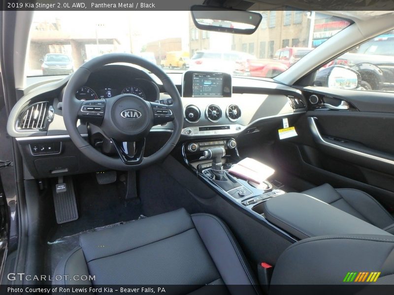  2019 Stinger 2.0L AWD Black Interior