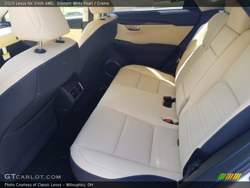 Eminent White Pearl / Creme 2020 Lexus NX 300h AWD