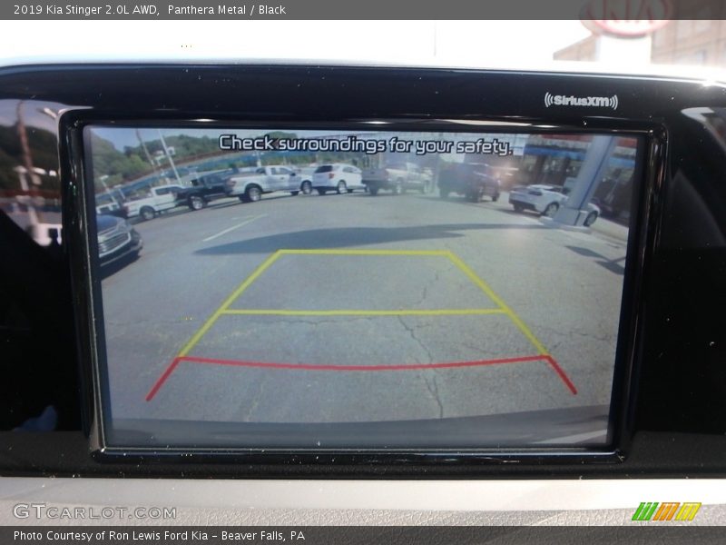 Panthera Metal / Black 2019 Kia Stinger 2.0L AWD