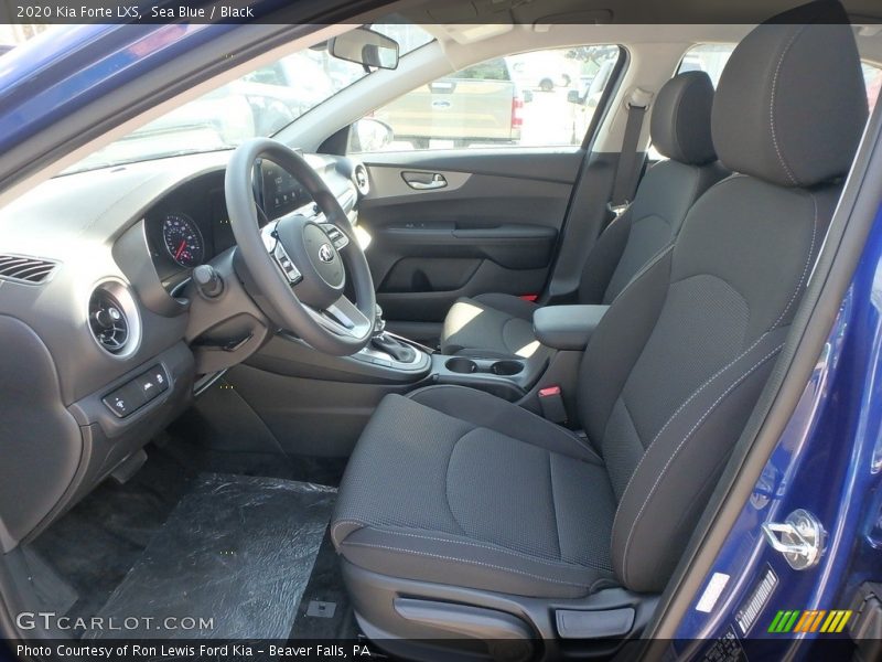  2020 Forte LXS Black Interior