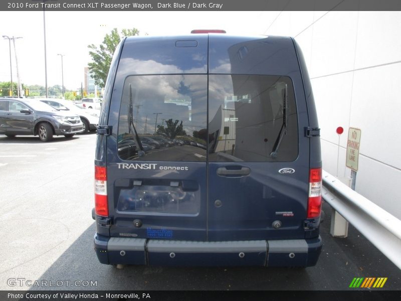 Dark Blue / Dark Gray 2010 Ford Transit Connect XLT Passenger Wagon