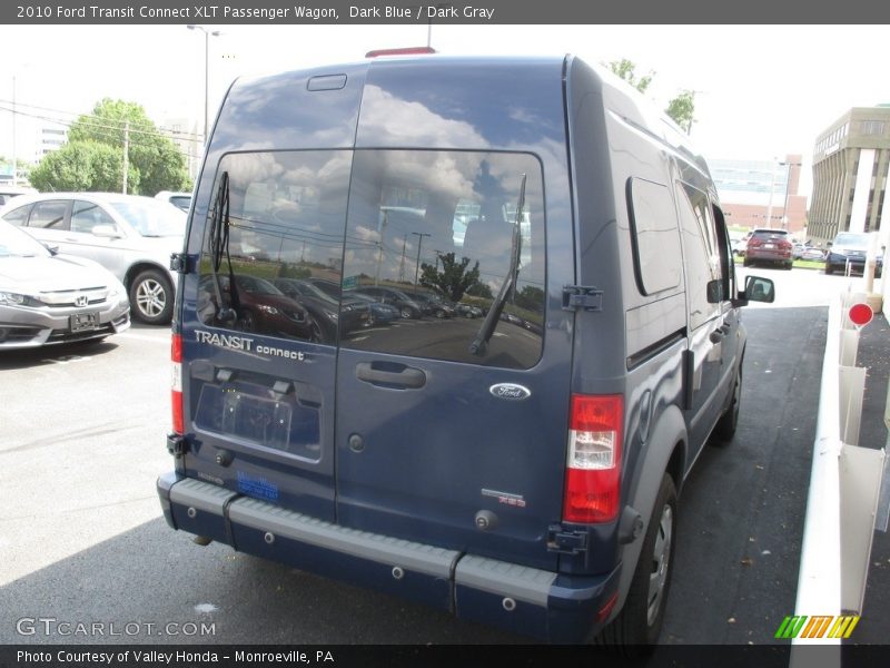 Dark Blue / Dark Gray 2010 Ford Transit Connect XLT Passenger Wagon