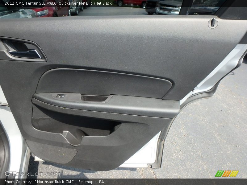 Quicksilver Metallic / Jet Black 2012 GMC Terrain SLE AWD