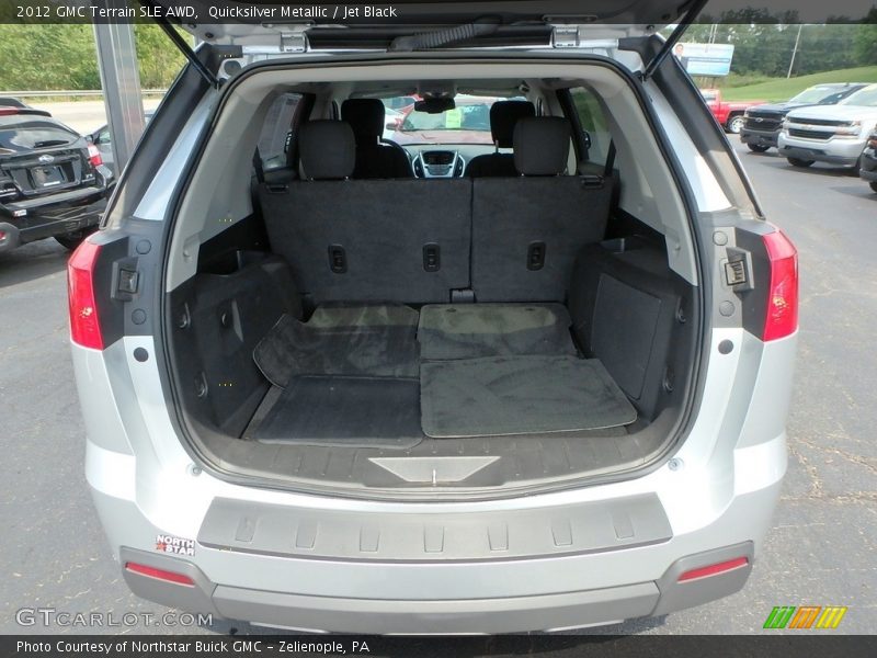 Quicksilver Metallic / Jet Black 2012 GMC Terrain SLE AWD