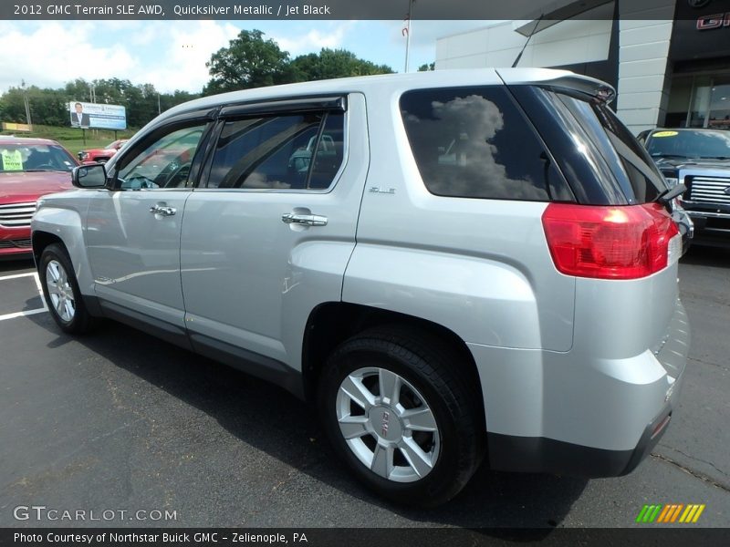 Quicksilver Metallic / Jet Black 2012 GMC Terrain SLE AWD