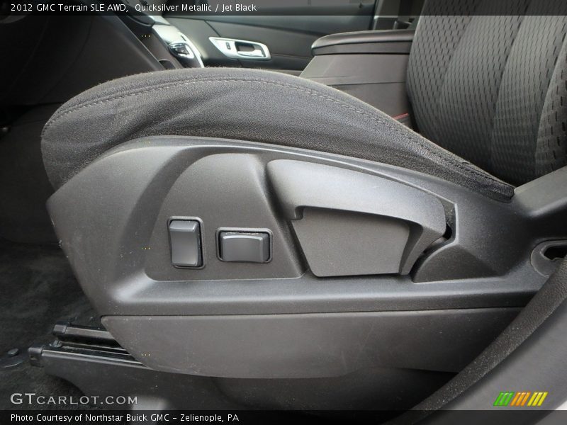 Quicksilver Metallic / Jet Black 2012 GMC Terrain SLE AWD