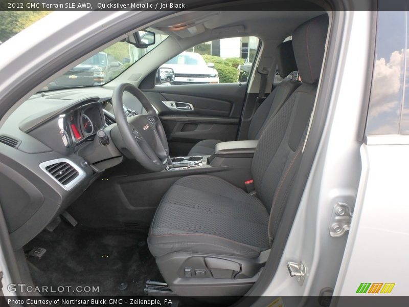Quicksilver Metallic / Jet Black 2012 GMC Terrain SLE AWD