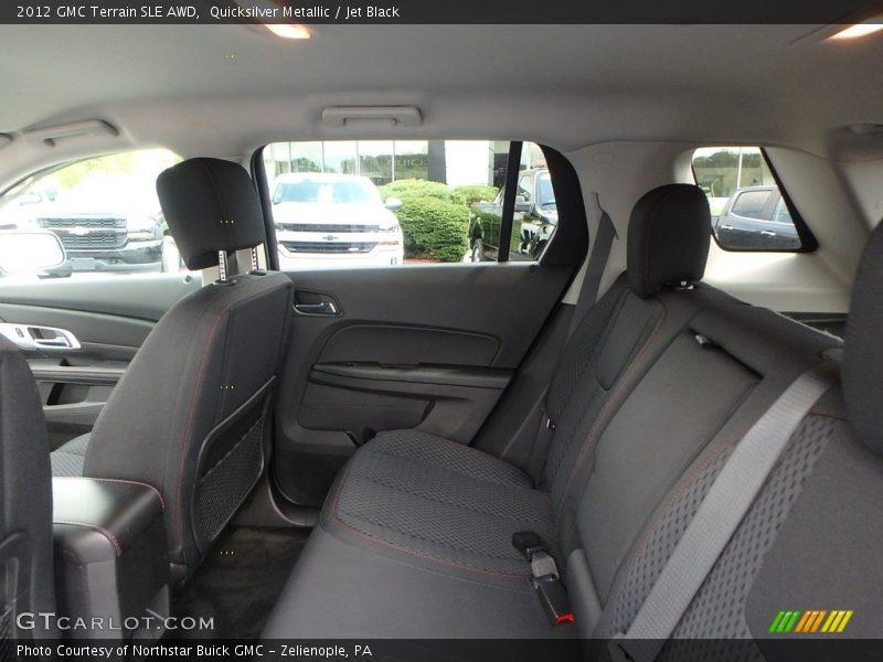 Quicksilver Metallic / Jet Black 2012 GMC Terrain SLE AWD