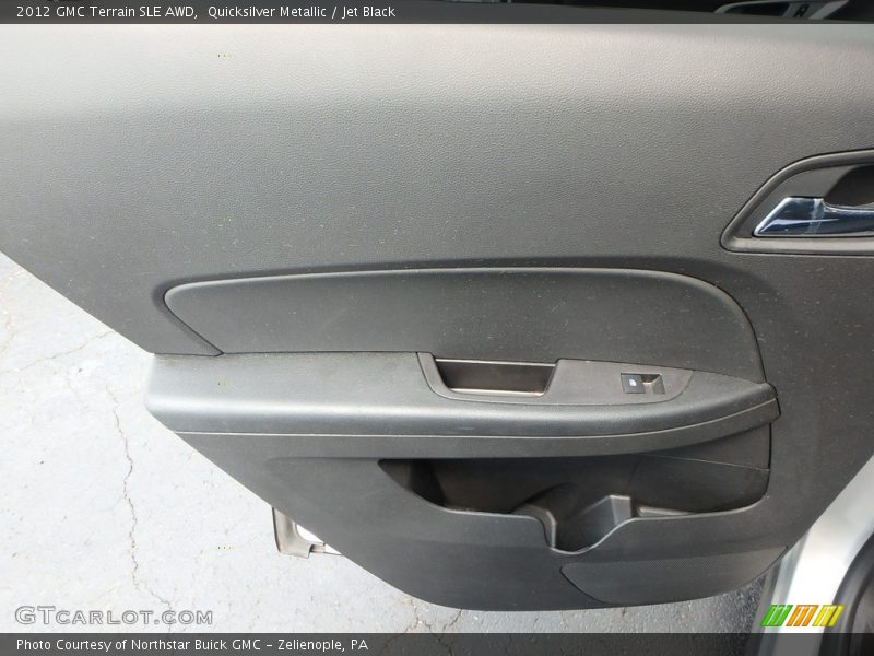 Quicksilver Metallic / Jet Black 2012 GMC Terrain SLE AWD