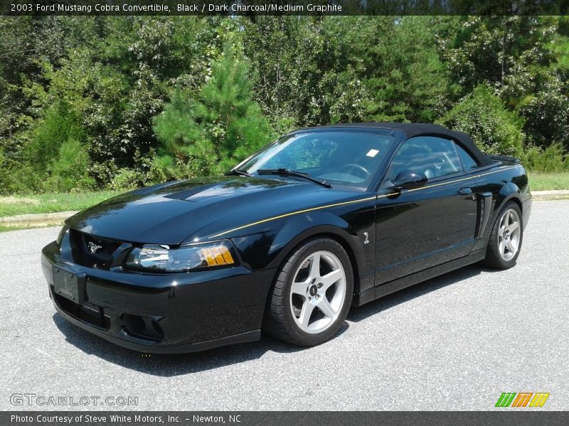 Front 3/4 View of 2003 Mustang Cobra Convertible