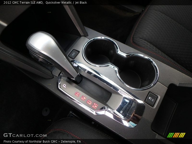 Quicksilver Metallic / Jet Black 2012 GMC Terrain SLE AWD