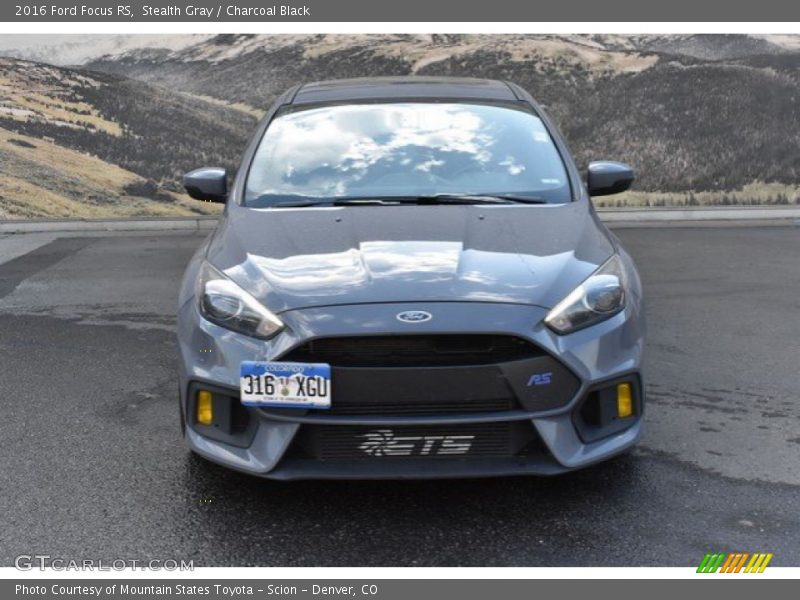 Stealth Gray / Charcoal Black 2016 Ford Focus RS