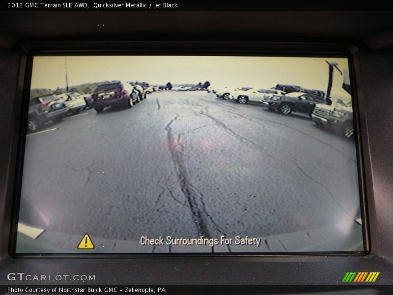 Quicksilver Metallic / Jet Black 2012 GMC Terrain SLE AWD
