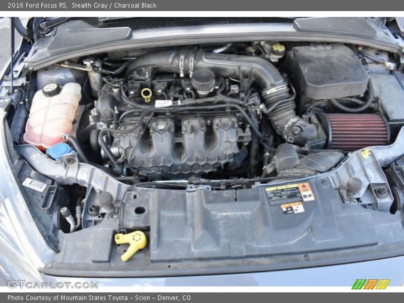  2016 Focus RS Engine - 2.3 Liter DI EcoBoost Turbocharged DOHC 16-Valve Ti-VCT 4 Cylinder