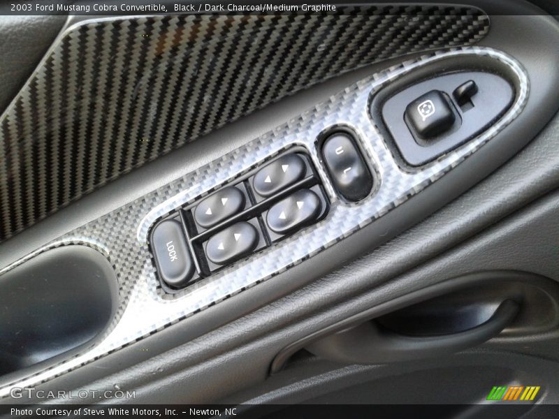 Controls of 2003 Mustang Cobra Convertible