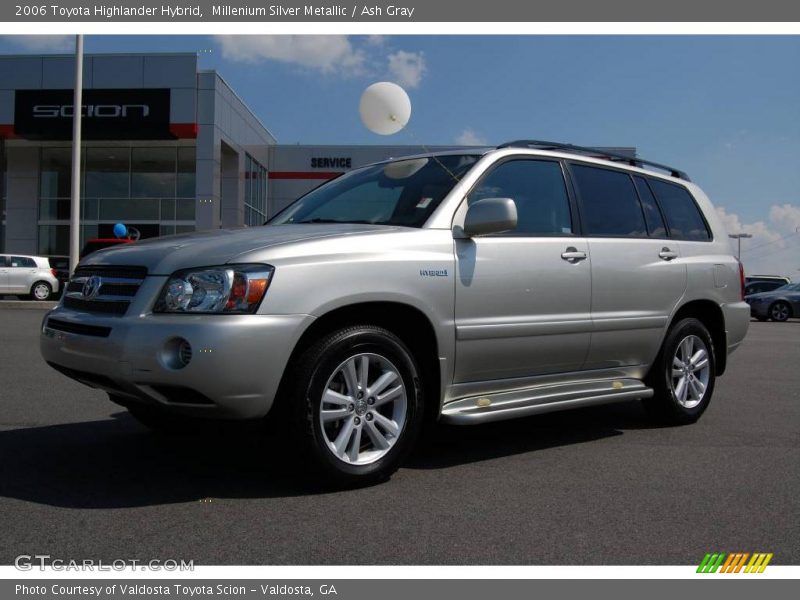 Millenium Silver Metallic / Ash Gray 2006 Toyota Highlander Hybrid