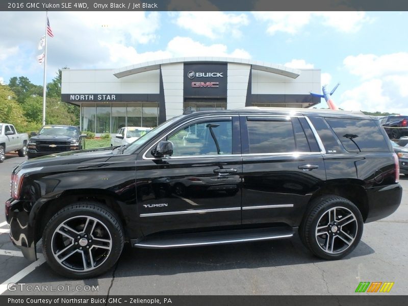 Onyx Black / Jet Black 2016 GMC Yukon SLE 4WD
