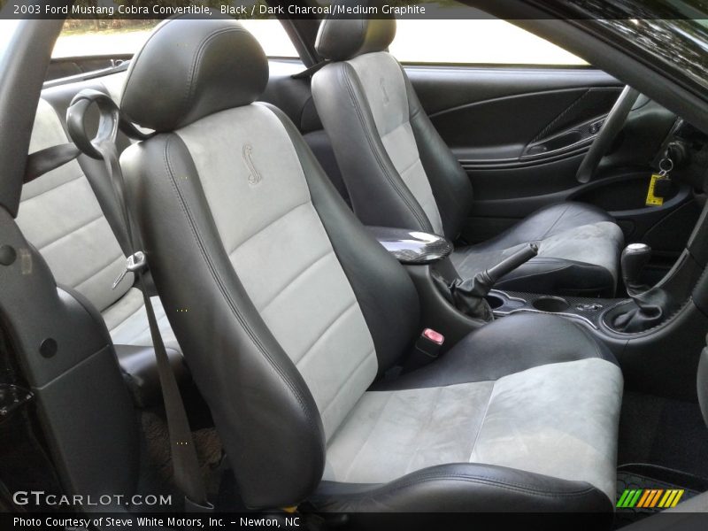 Front Seat of 2003 Mustang Cobra Convertible