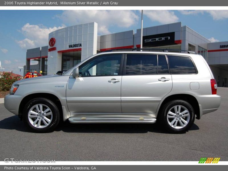 Millenium Silver Metallic / Ash Gray 2006 Toyota Highlander Hybrid