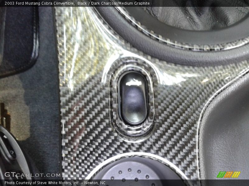 Black / Dark Charcoal/Medium Graphite 2003 Ford Mustang Cobra Convertible