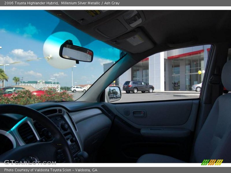 Millenium Silver Metallic / Ash Gray 2006 Toyota Highlander Hybrid