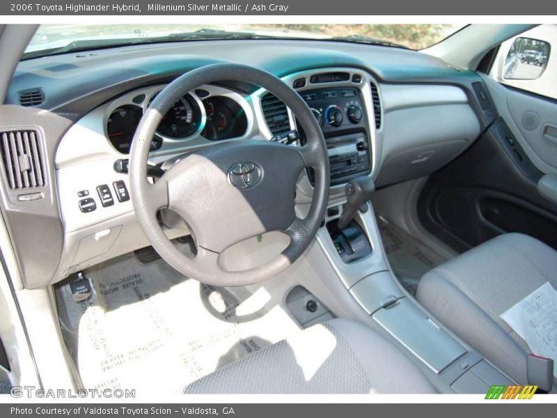 Millenium Silver Metallic / Ash Gray 2006 Toyota Highlander Hybrid
