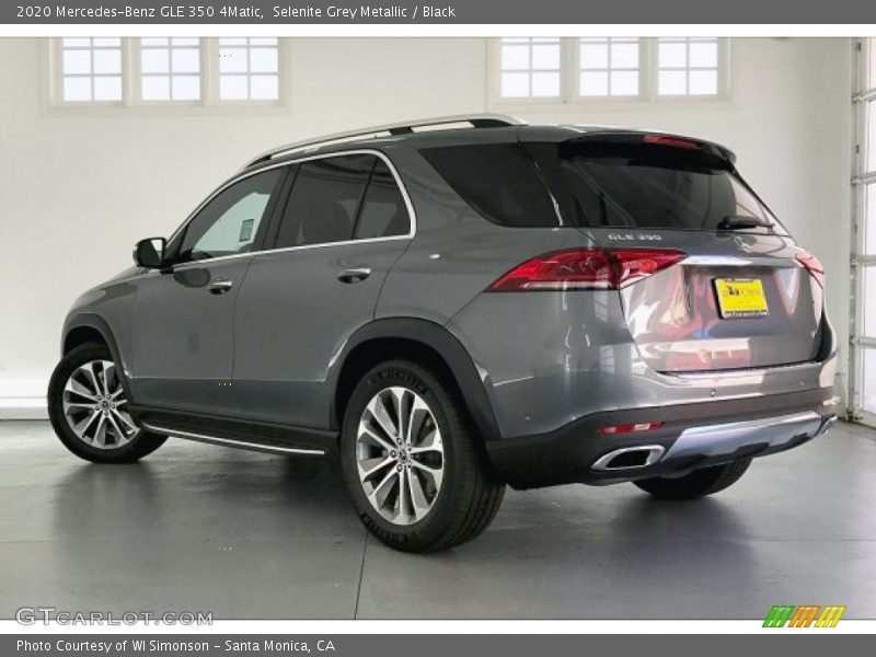 Selenite Grey Metallic / Black 2020 Mercedes-Benz GLE 350 4Matic
