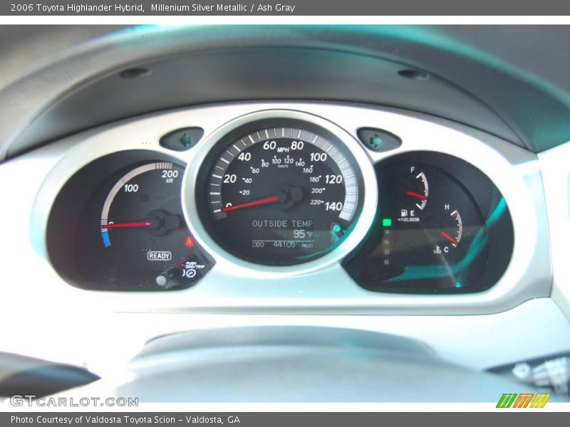 Millenium Silver Metallic / Ash Gray 2006 Toyota Highlander Hybrid