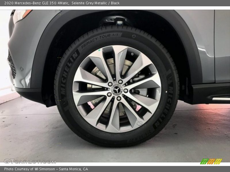 Selenite Grey Metallic / Black 2020 Mercedes-Benz GLE 350 4Matic