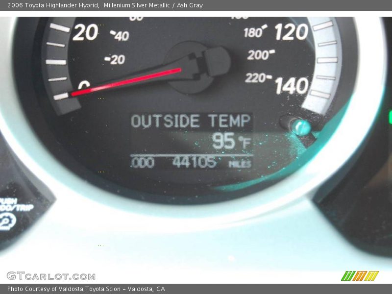Millenium Silver Metallic / Ash Gray 2006 Toyota Highlander Hybrid