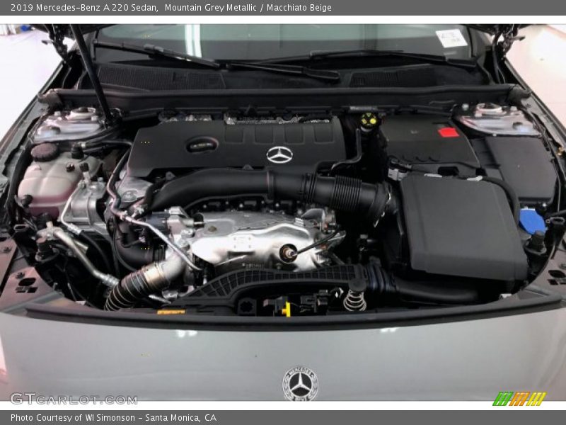 Mountain Grey Metallic / Macchiato Beige 2019 Mercedes-Benz A 220 Sedan