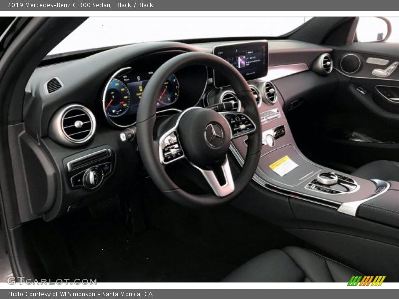 Black / Black 2019 Mercedes-Benz C 300 Sedan