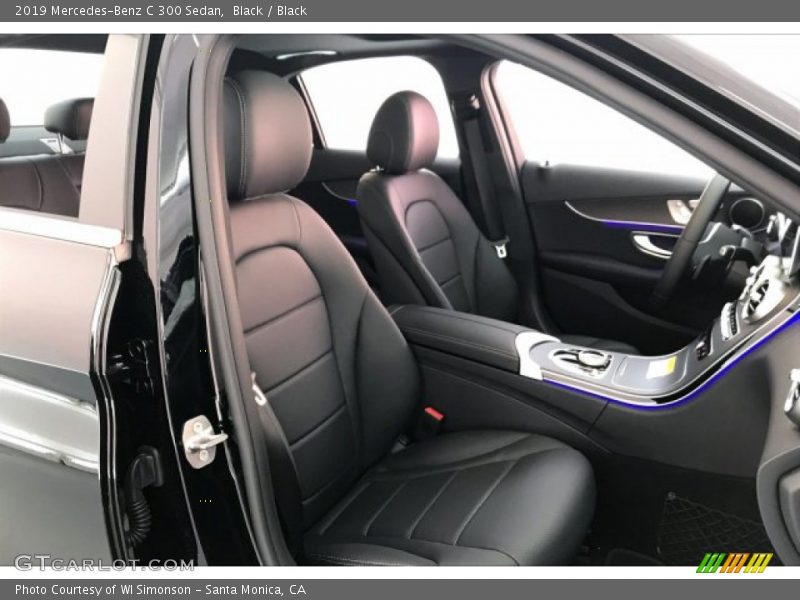Black / Black 2019 Mercedes-Benz C 300 Sedan