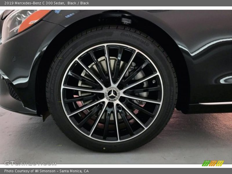 Black / Black 2019 Mercedes-Benz C 300 Sedan