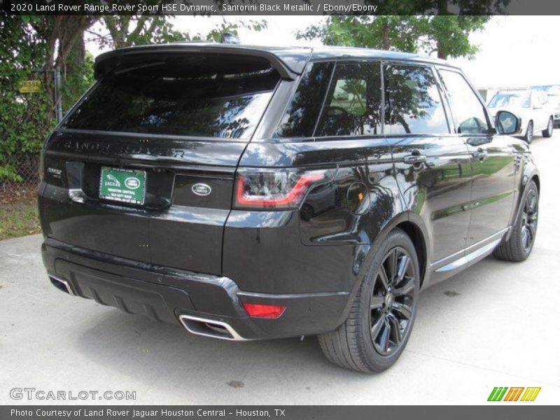 Santorini Black Metallic / Ebony/Ebony 2020 Land Rover Range Rover Sport HSE Dynamic
