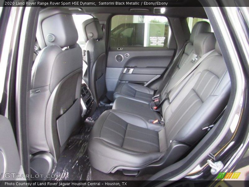 Rear Seat of 2020 Range Rover Sport HSE Dynamic