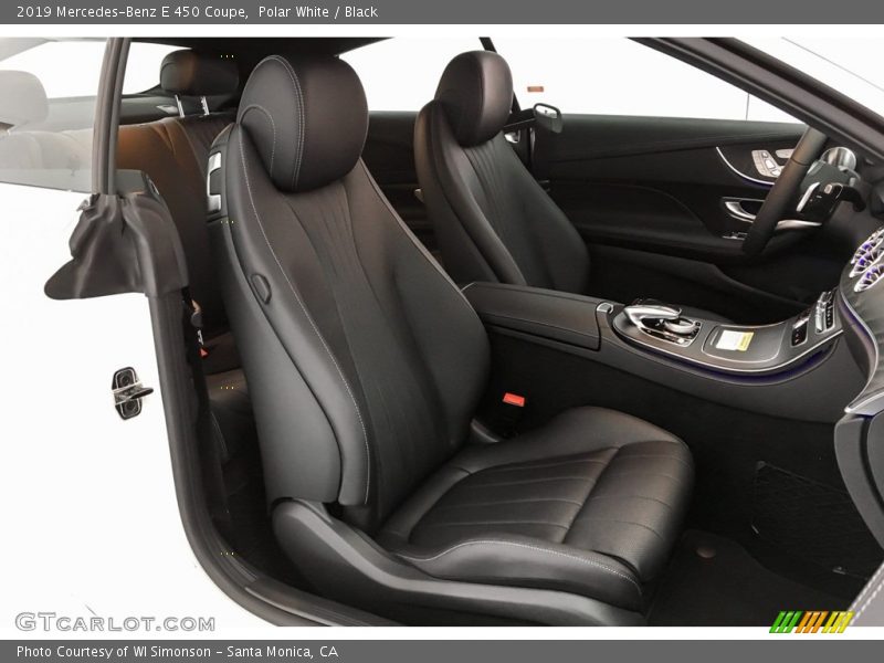 Polar White / Black 2019 Mercedes-Benz E 450 Coupe