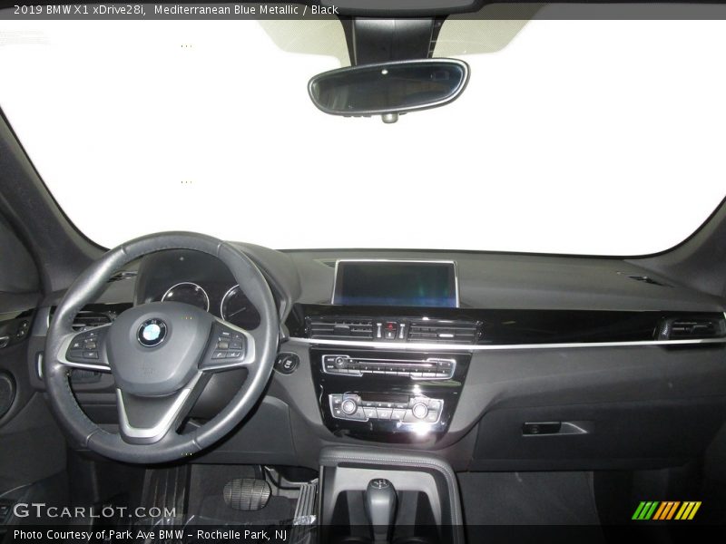 Mediterranean Blue Metallic / Black 2019 BMW X1 xDrive28i