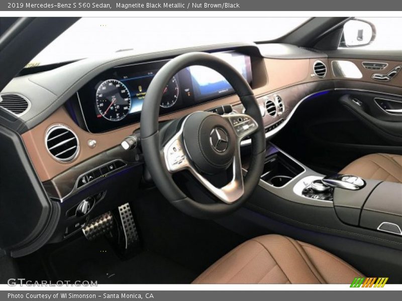 Magnetite Black Metallic / Nut Brown/Black 2019 Mercedes-Benz S 560 Sedan