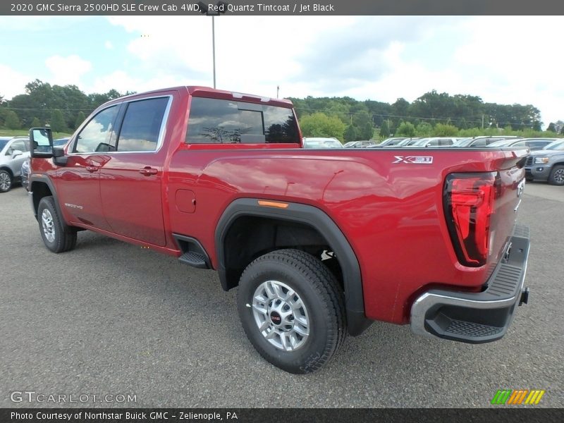  2020 Sierra 2500HD SLE Crew Cab 4WD Red Quartz Tintcoat