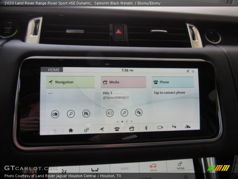 Controls of 2020 Range Rover Sport HSE Dynamic