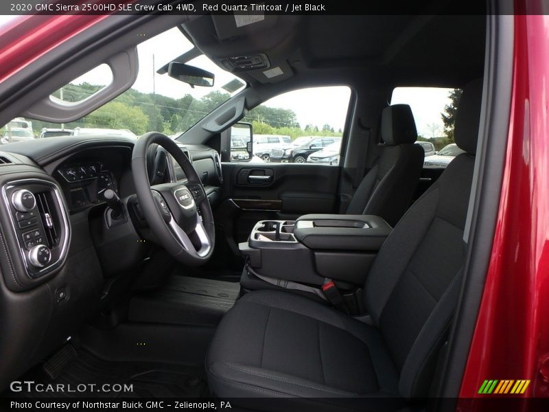 Red Quartz Tintcoat / Jet Black 2020 GMC Sierra 2500HD SLE Crew Cab 4WD