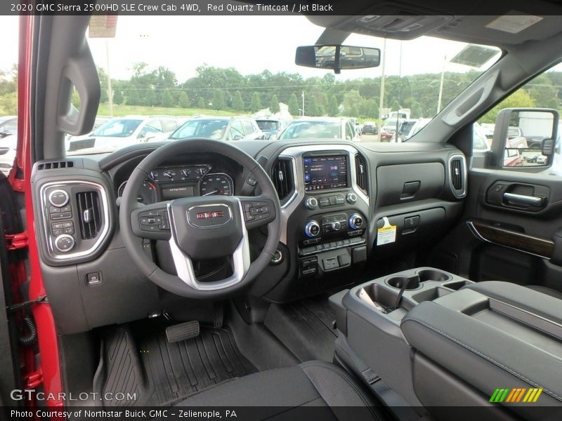 2020 Sierra 2500HD SLE Crew Cab 4WD Jet Black Interior