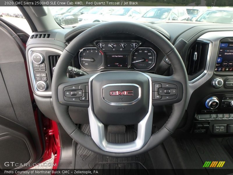  2020 Sierra 2500HD SLE Crew Cab 4WD Steering Wheel