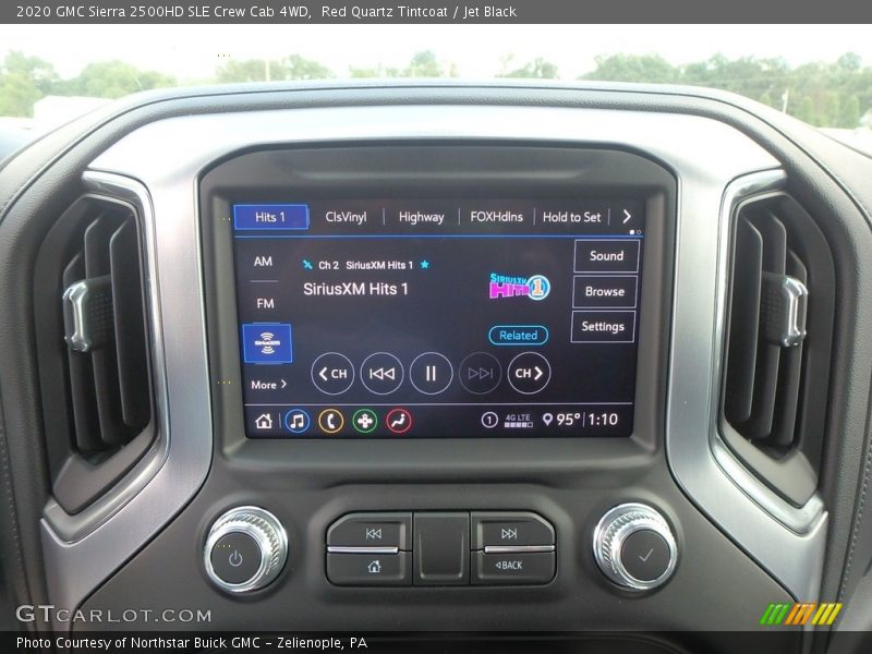 Controls of 2020 Sierra 2500HD SLE Crew Cab 4WD