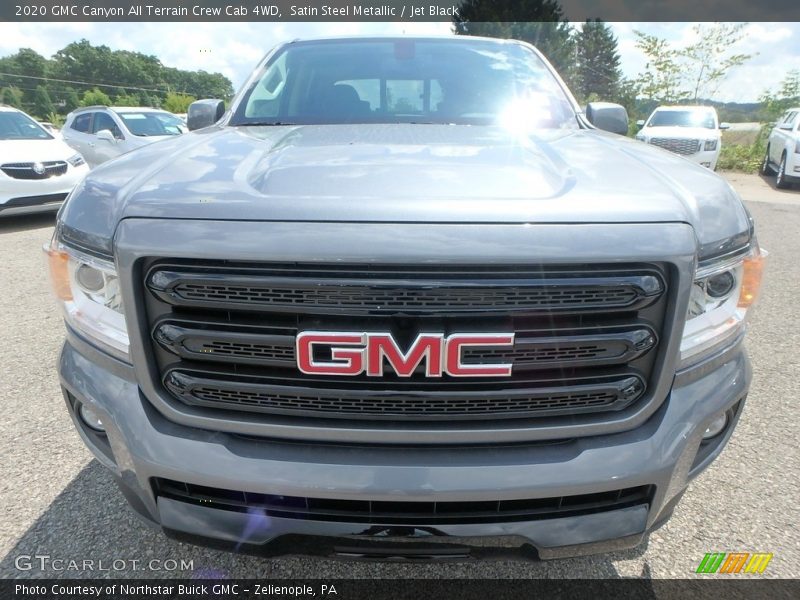 Satin Steel Metallic / Jet Black 2020 GMC Canyon All Terrain Crew Cab 4WD